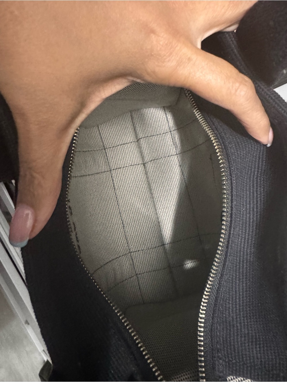 Marc Jacobs Black and White Mini 'The Tote Bag' Canvas Crossbody - Picture 6 of 7